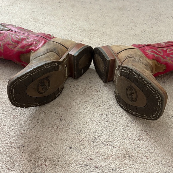 Double H Red and Brown Men's Boots - Picture 4 of 6